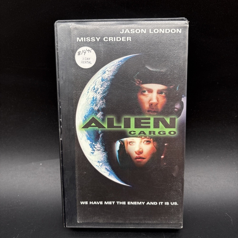 Alien Cargo VHS 1999 Horror Sci-Fi Cult TV Movie‎